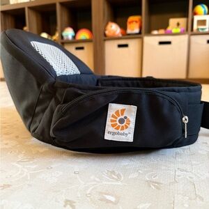 Ergobaby Black Kids Carrier with Mesh Panel